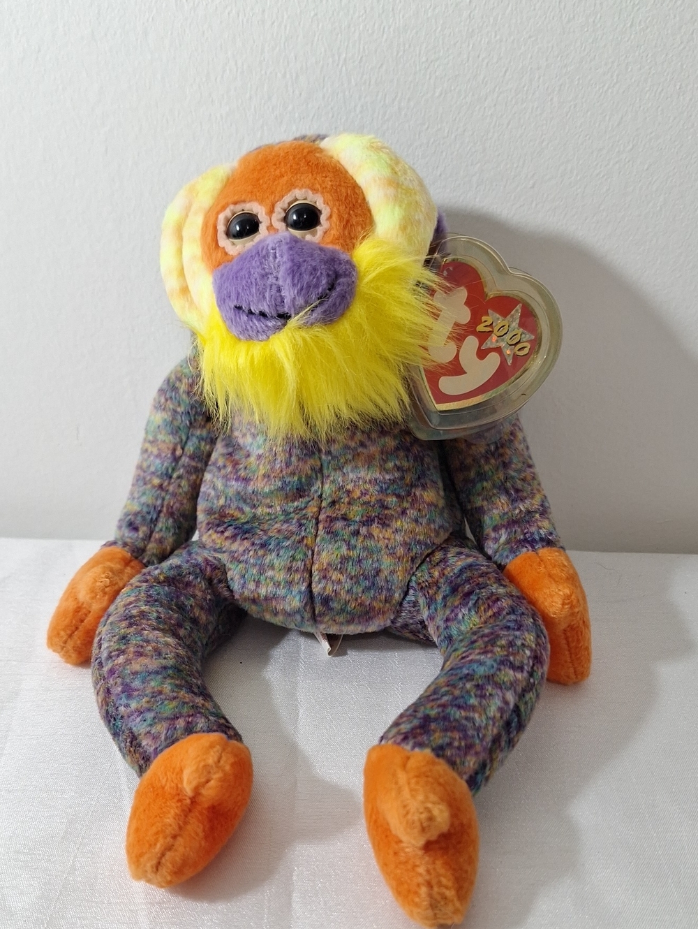 BANANAS The Monkey TY Beanie Babies